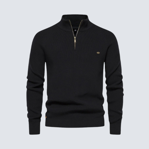 Matěj - Luxusní svetr se zipem