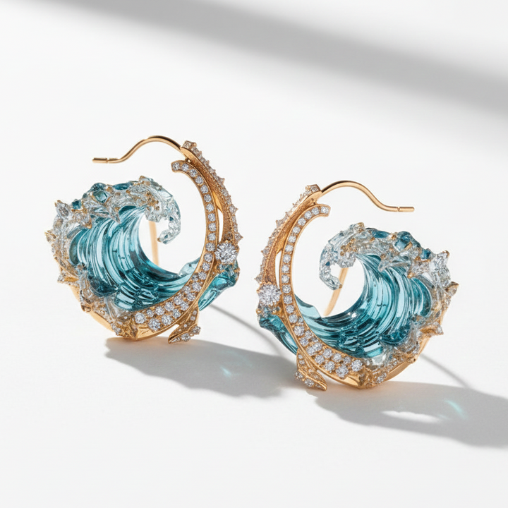 Náušnice "Slib oceánů"