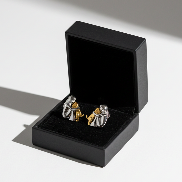 Náušnice s ikonou psa