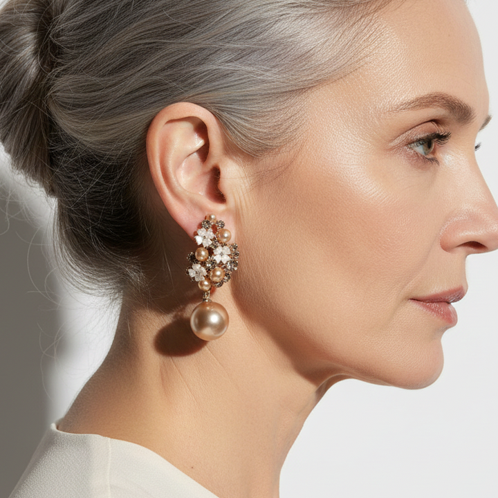 Květinové náušnice