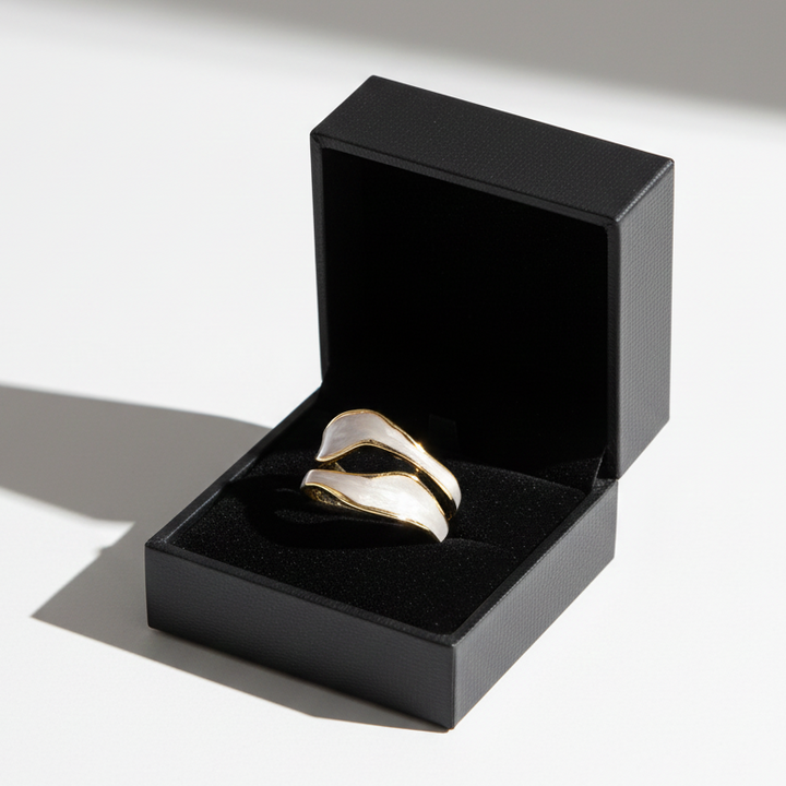 Dream - Vintage prsten z bílého zlata