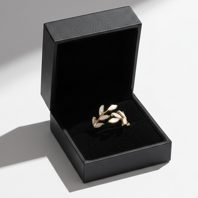 Nastavitelný prsten Vit Opalblad