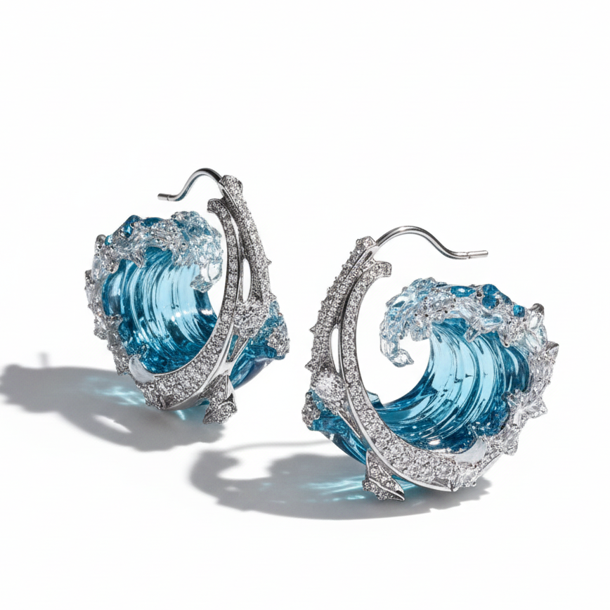 Náušnice "Slib oceánů"