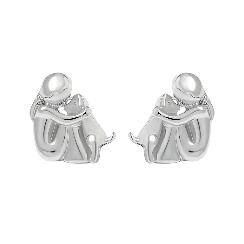 Náušnice s ikonou psa