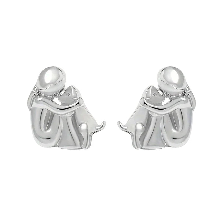 Náušnice s ikonou psa