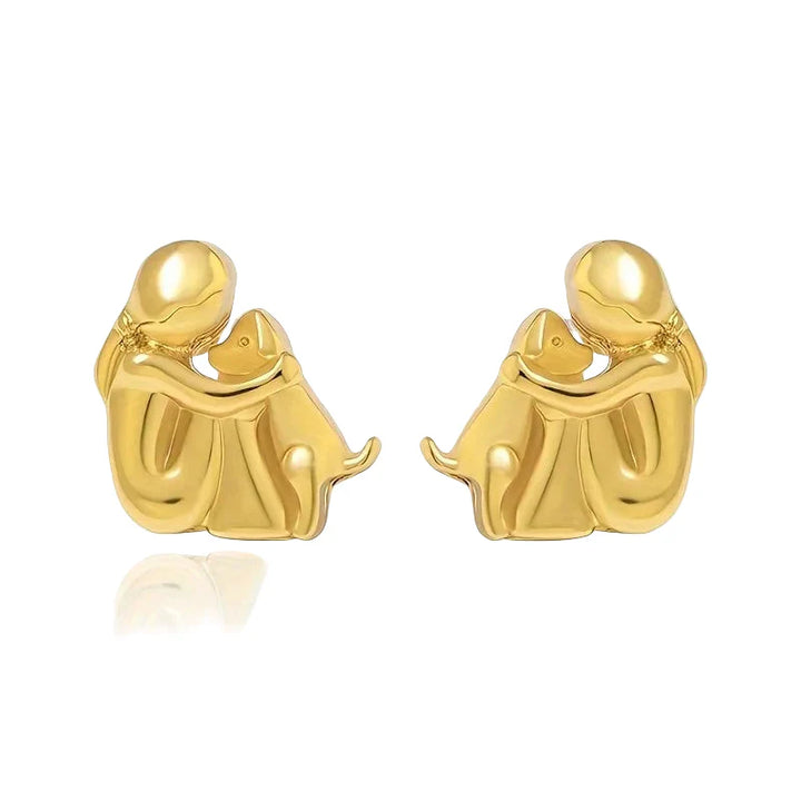 Náušnice s ikonou psa