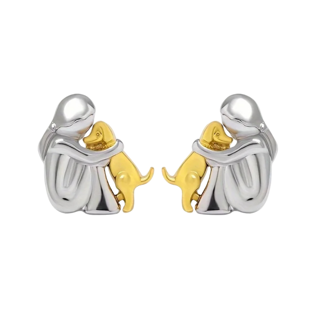 Náušnice s ikonou psa