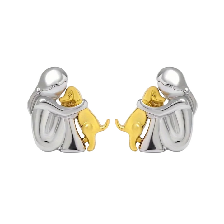 Náušnice s ikonou psa